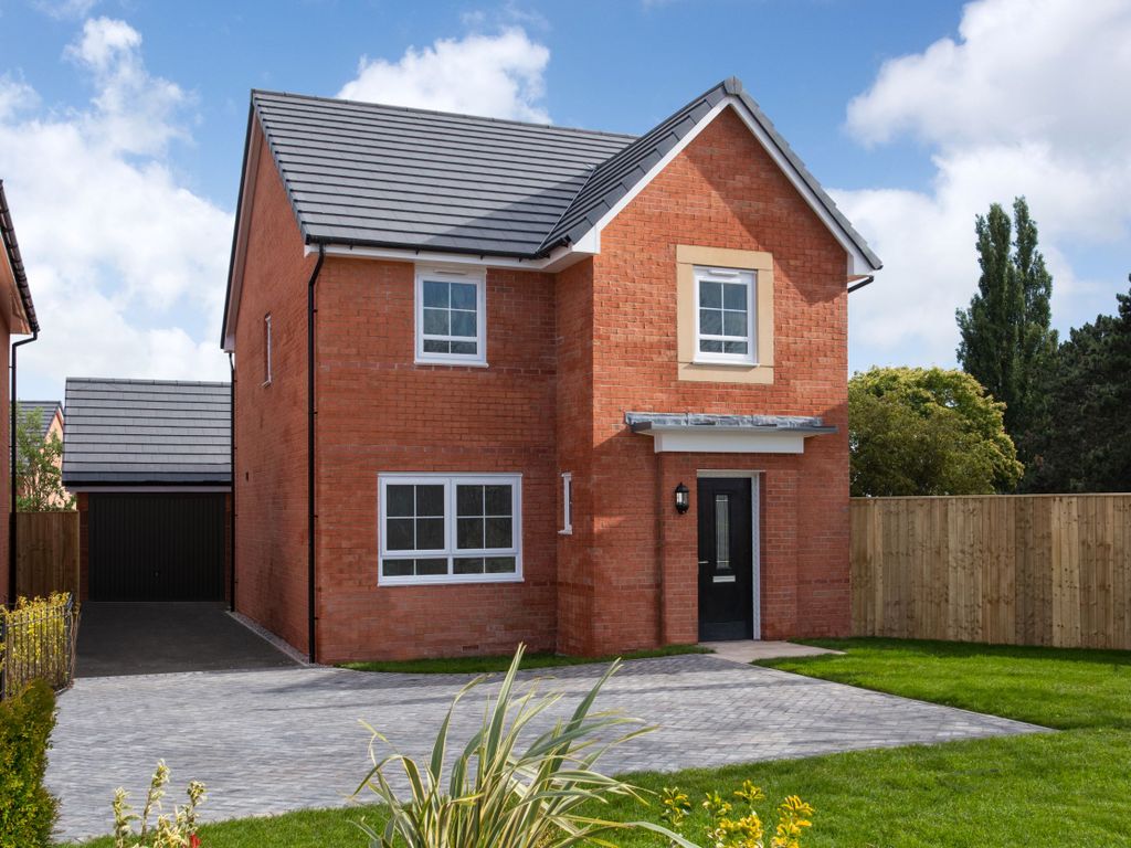 New home, 4 bed detached house for sale in "Kingsley" at Wigan