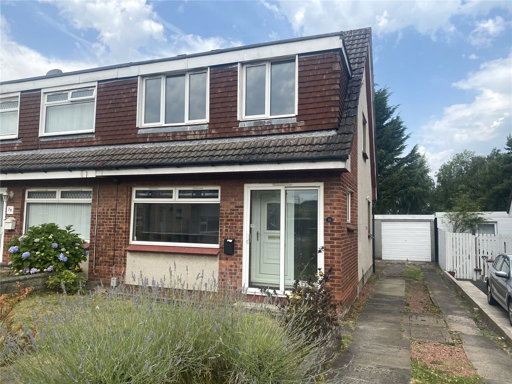 3 bed semidetached house for sale in Tanzieknowe Road, Cambuslang