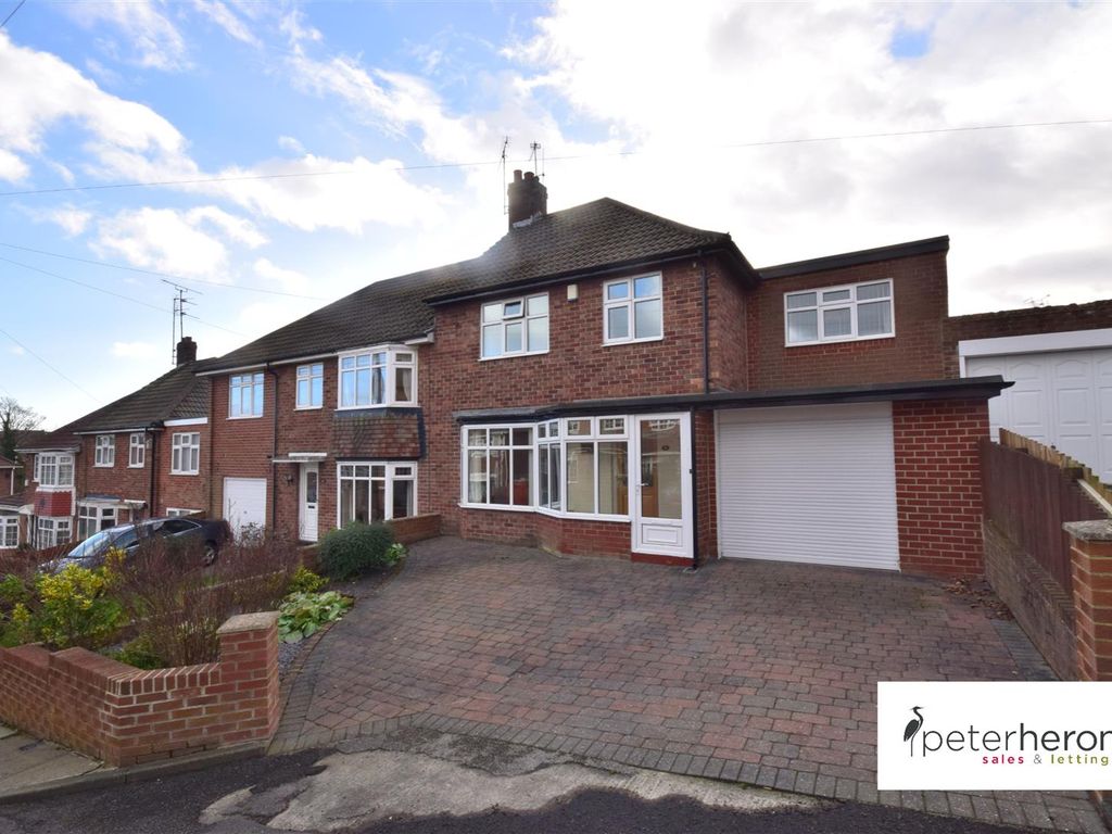 4 bed semidetached house for sale in Harewood Gardens, High Barnes