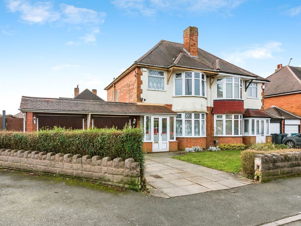 3 bed semidetached house for sale in Kings Road, New Oscott, Sutton