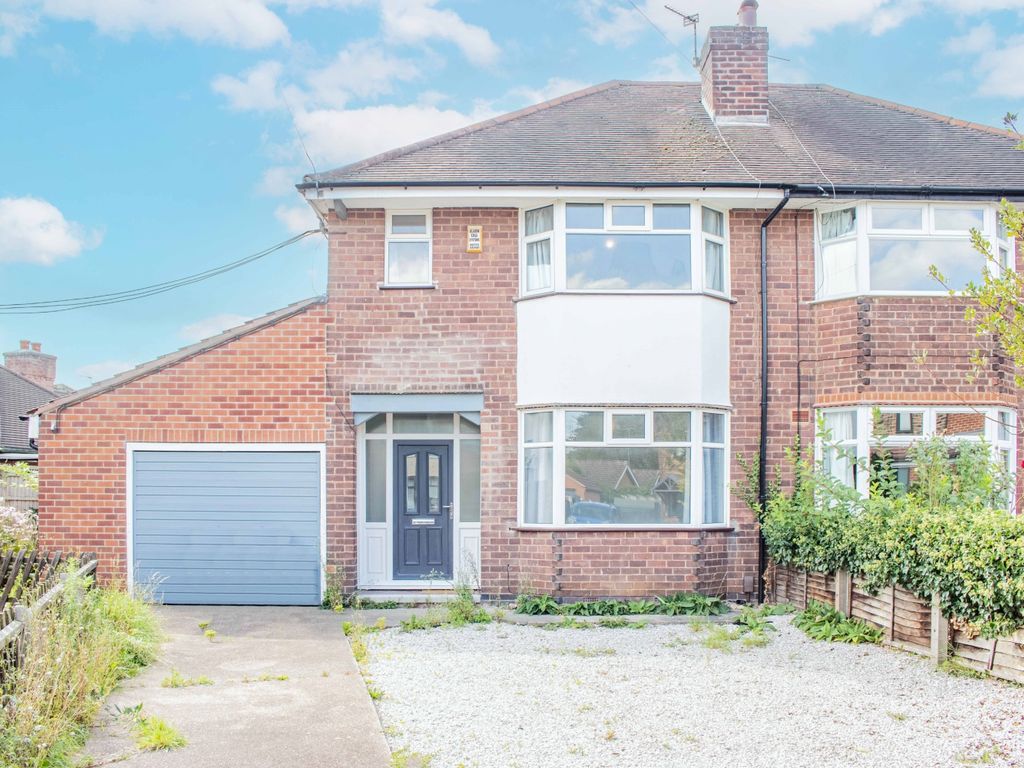 3 bed semidetached house for sale in Audon Avenue, Beeston, Nottingham, Nottinghamshire NG9, £