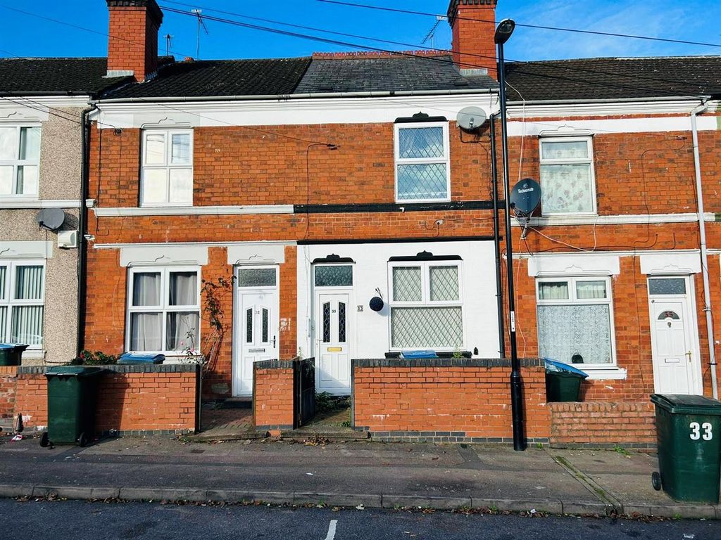 3 bed terraced house for sale in Canal Road, Foleshill, Coventry CV6, £