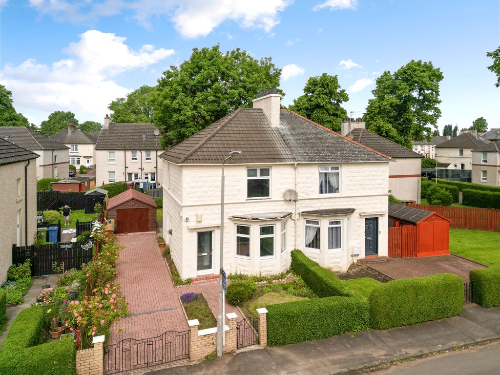 3 bed semidetached house for sale in Arduthie Road, Drumoyne, Glasgow