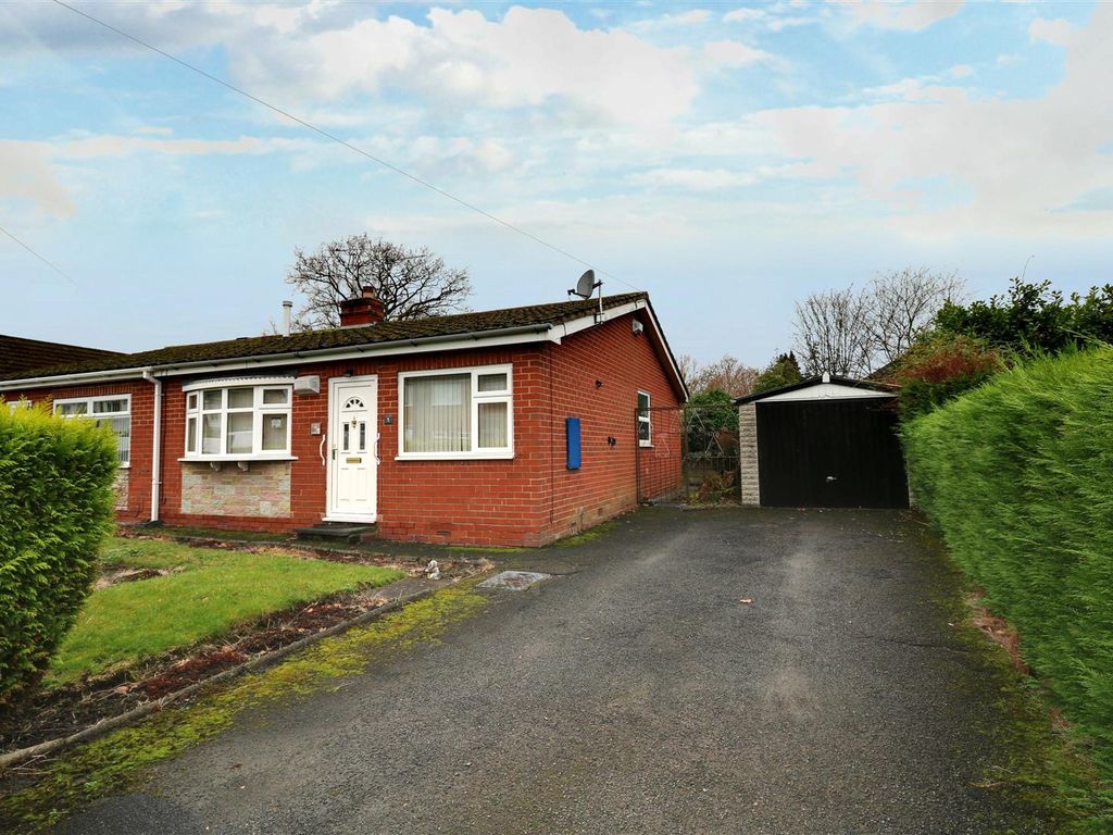 2 bed semidetached bungalow for sale in Wordsworth Way, Alsager, Stoke