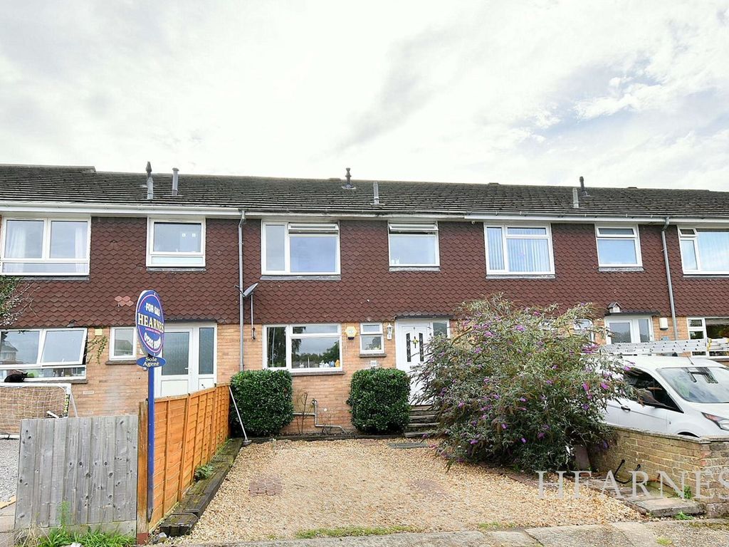 3 bed terraced house for sale in Medway Road, Ferndown BH22, £300,000
