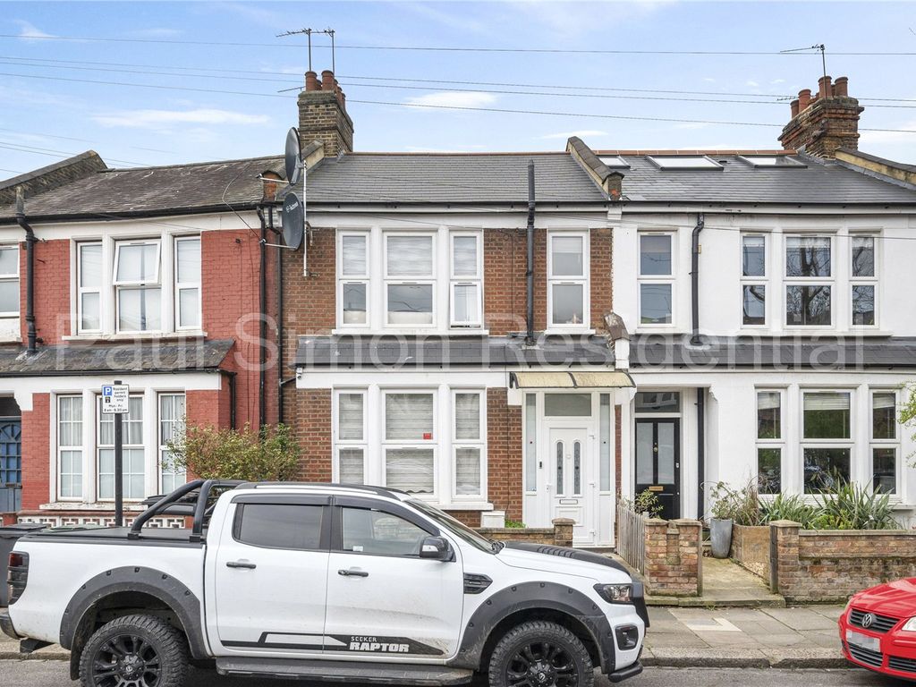 3 bed terraced house for sale in Brampton Road, London N15, £700,000