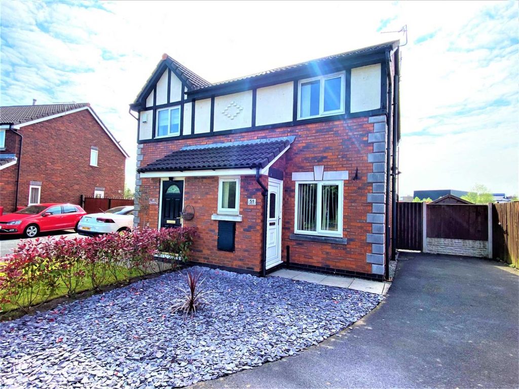 2 bed semidetached house to rent in Wokefield Way, Eccleston WA10, £