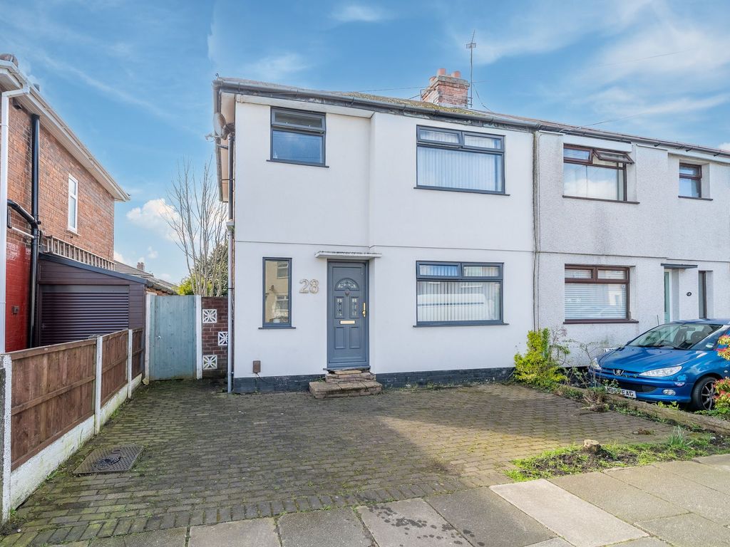 3 bed semidetached house for sale in Dover Road, Maghull L31, £195,000