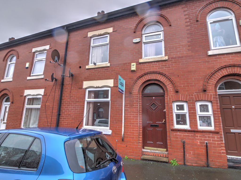 3 bed terraced house for sale in Elmfield Street, Manchester M8, £