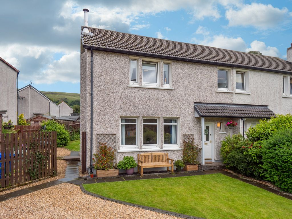 3 bed semidetached house for sale in Kippen Road, Fintry