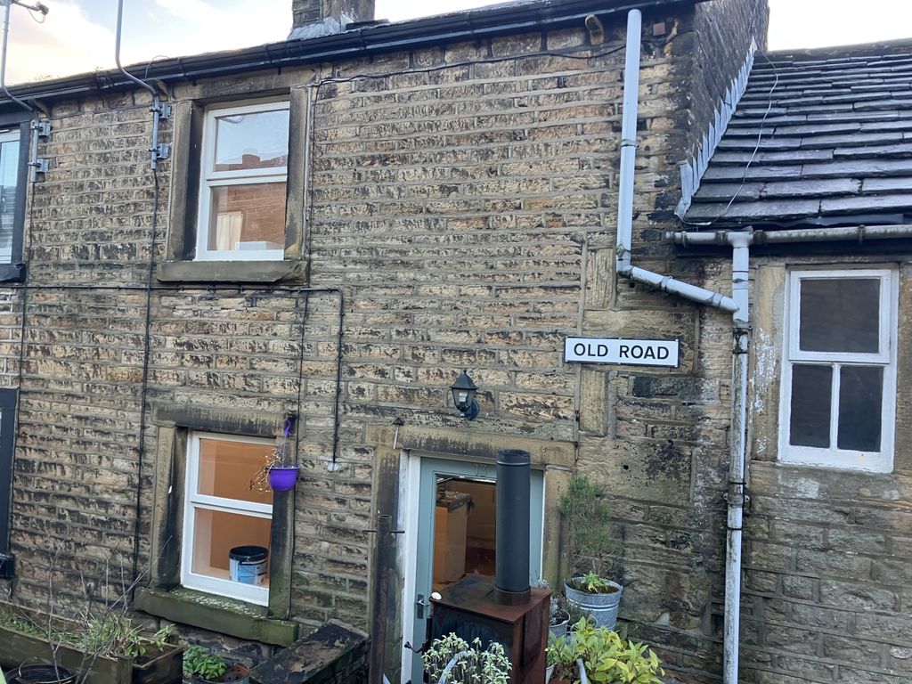 2 bed terraced house to rent in Old Road, Holmbridge, Holmfirth HD9, £