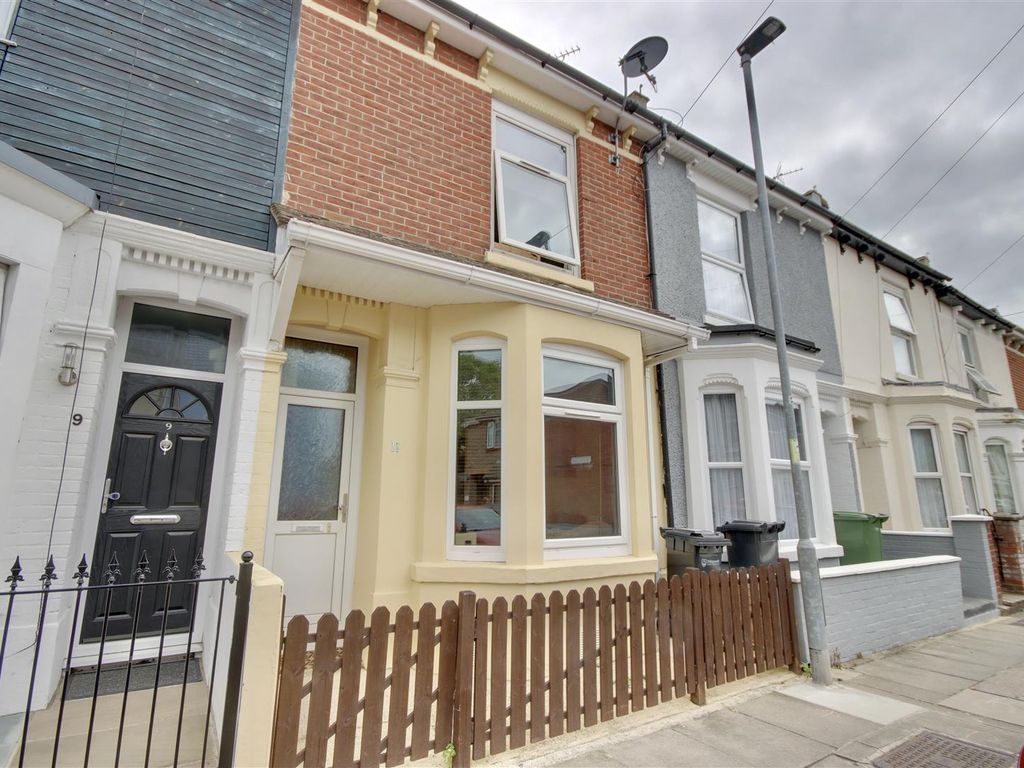 3 bed terraced house for sale in Langford Road, Portsmouth PO1, £