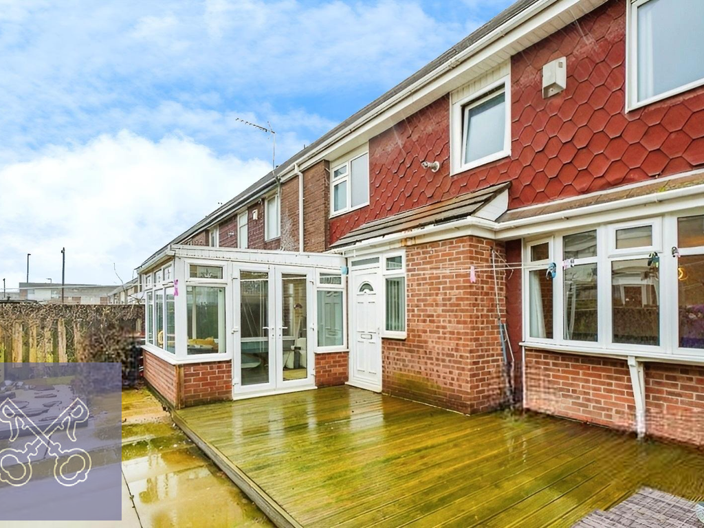 3 bed terraced house for sale in Dulverton Close, Bransholme, Hull HU7