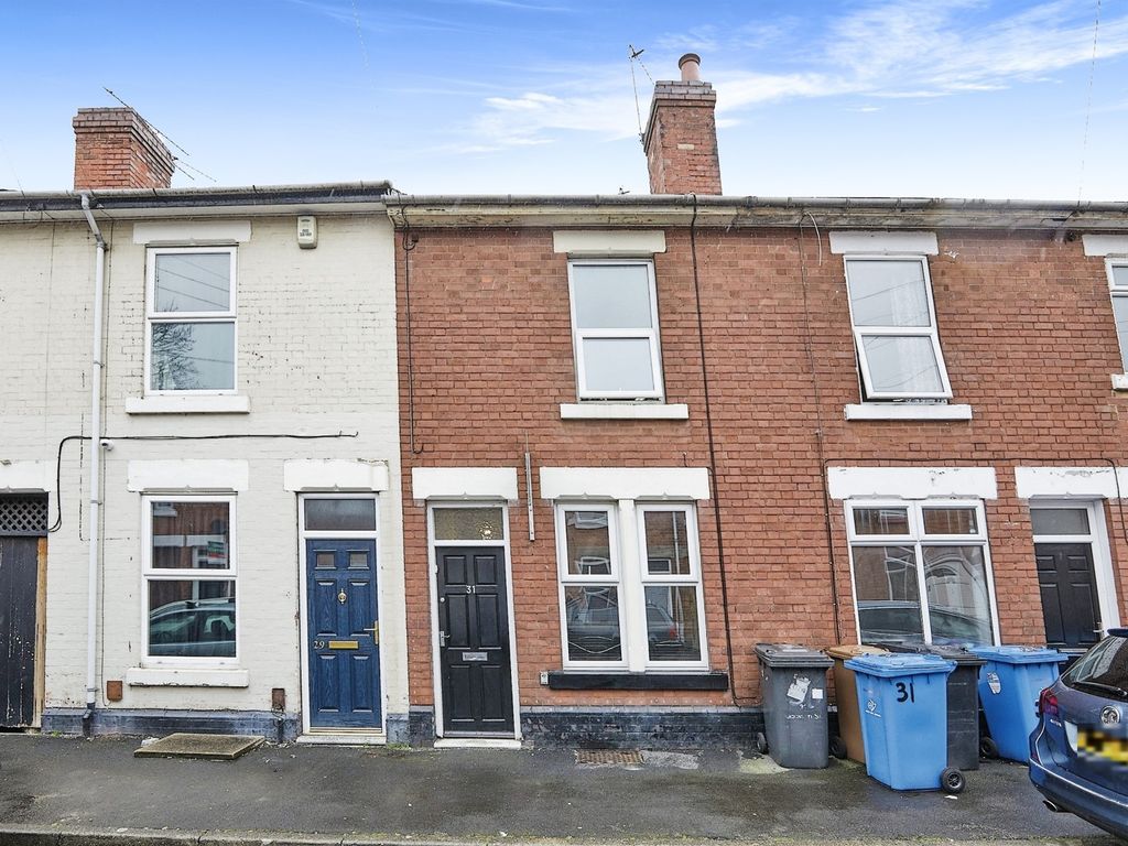 4 bed terraced house for sale in Jackson Street, Derby DE22, £185,000
