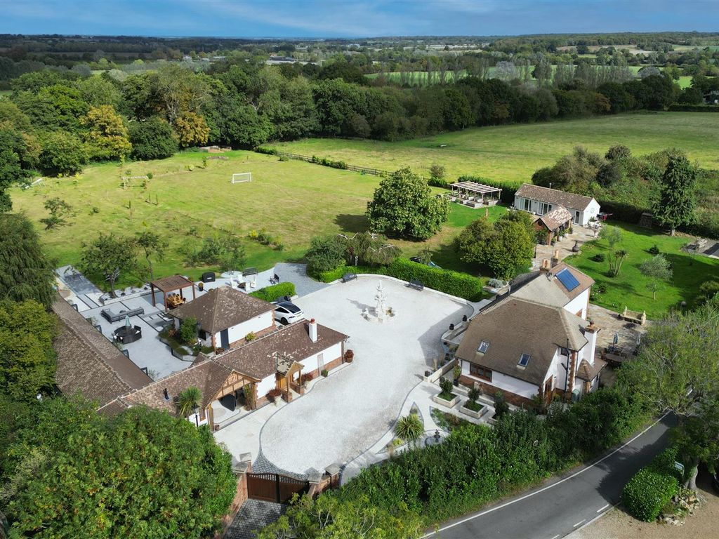 6 bed detached house for sale in Hook End, Hay Green Lane, Brentwood