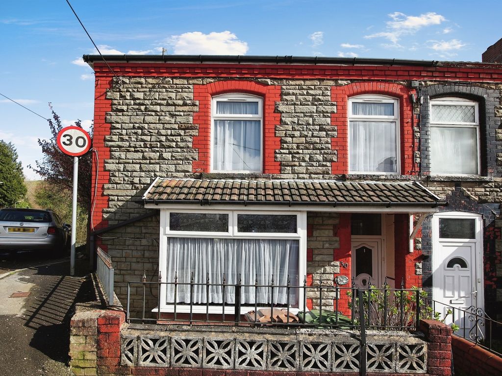 3 bed end terrace house for sale in Bryngelli Terrace, Abertridwr