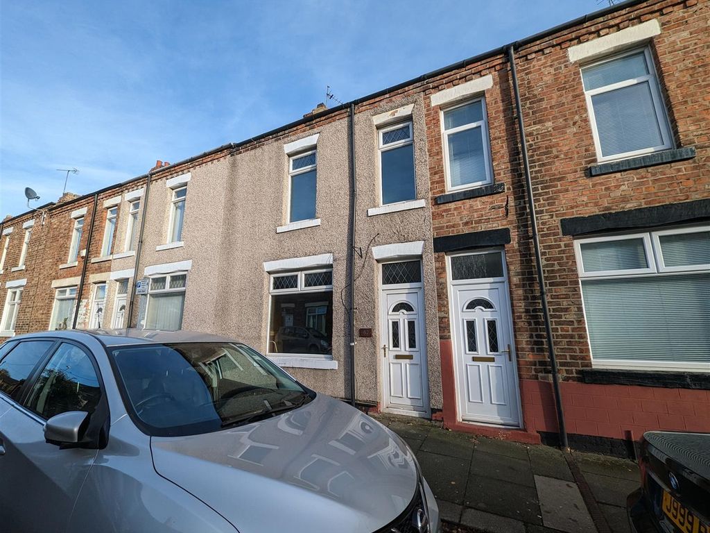 2 bed terraced house for sale in Borough Road, Darlington DL1, £55,000