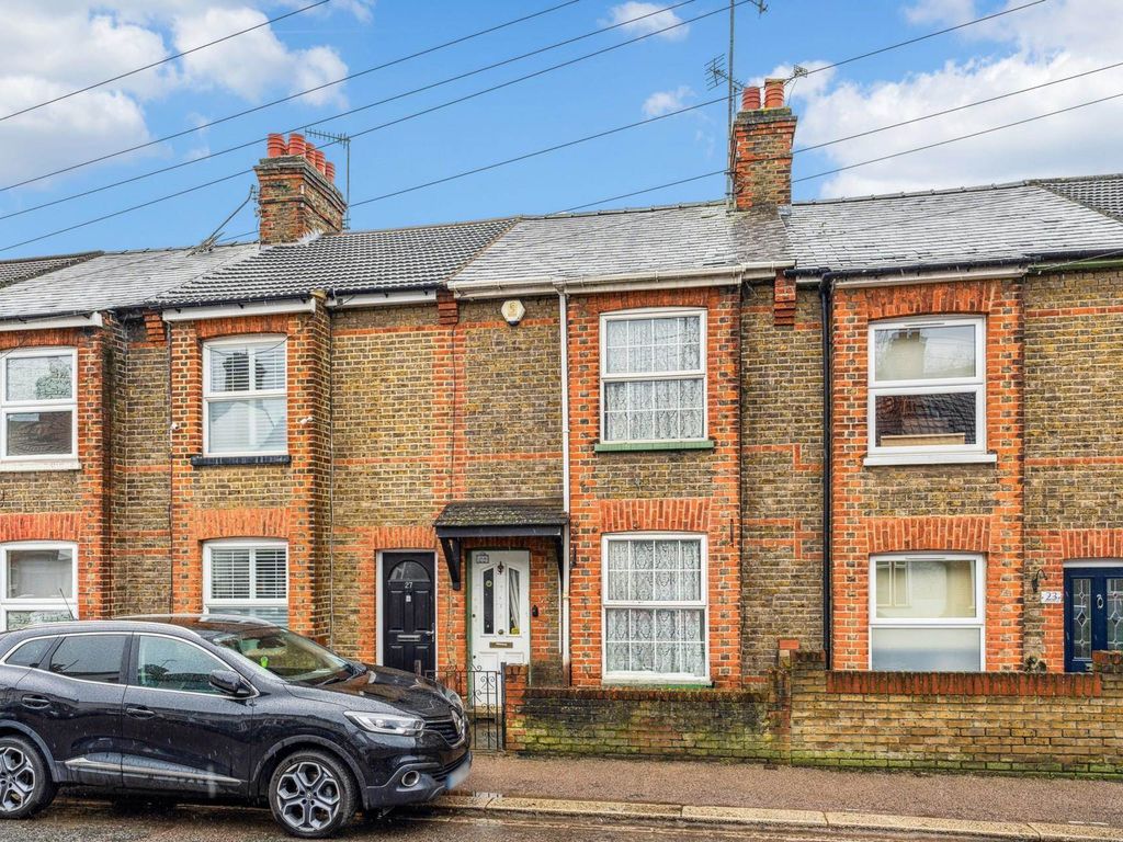 2 bed terraced house for sale in Greatham Road, Bushey WD23, £375,000