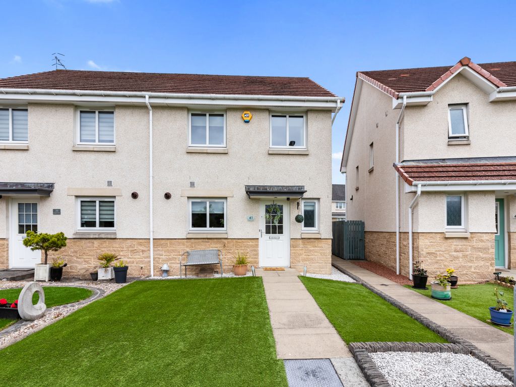 3 bed semidetached house for sale in Kinglas Drive, Dumbarton G82, £