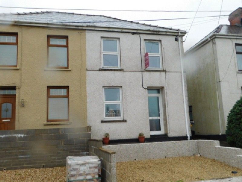 2 bed semidetached house for sale in Lletty Road, Upper Tumble, Llanelli, Carmarthenshire. SA14