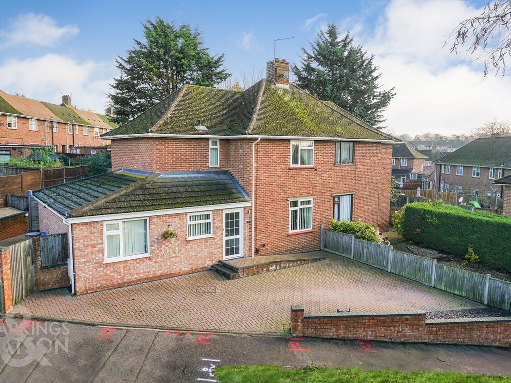 4 bed semidetached house for sale in Wordsworth Road, Norwich NR5 Zoopla