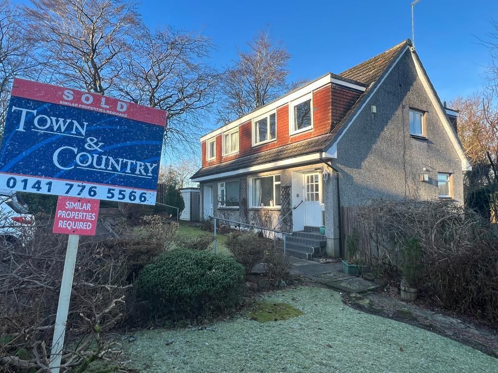 3 bed semidetached house for sale in Carron Crescent, Lenzie, Glasgow