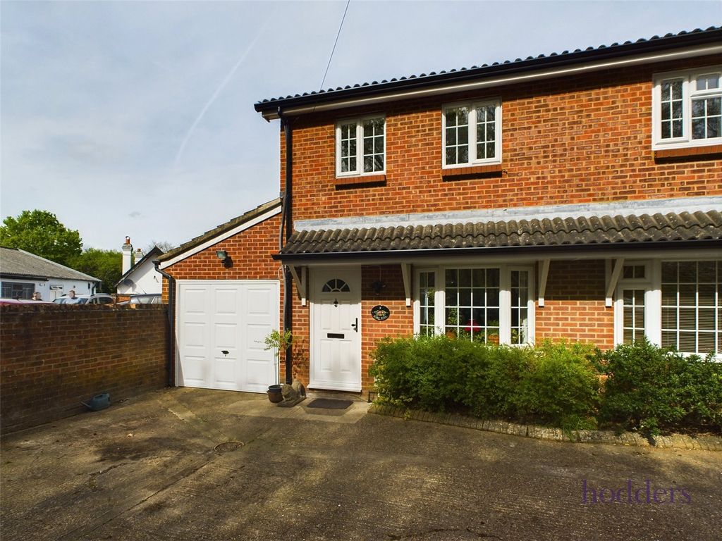 3 bed semidetached house for sale in Hare Hill, Addlestone, Surrey
