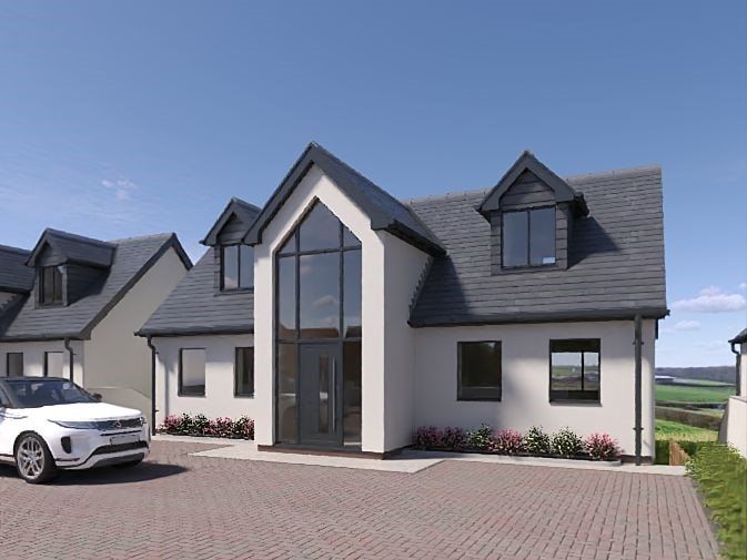 New home, 4 bed property for sale in Drefach, Llanelli SA14, £499,950