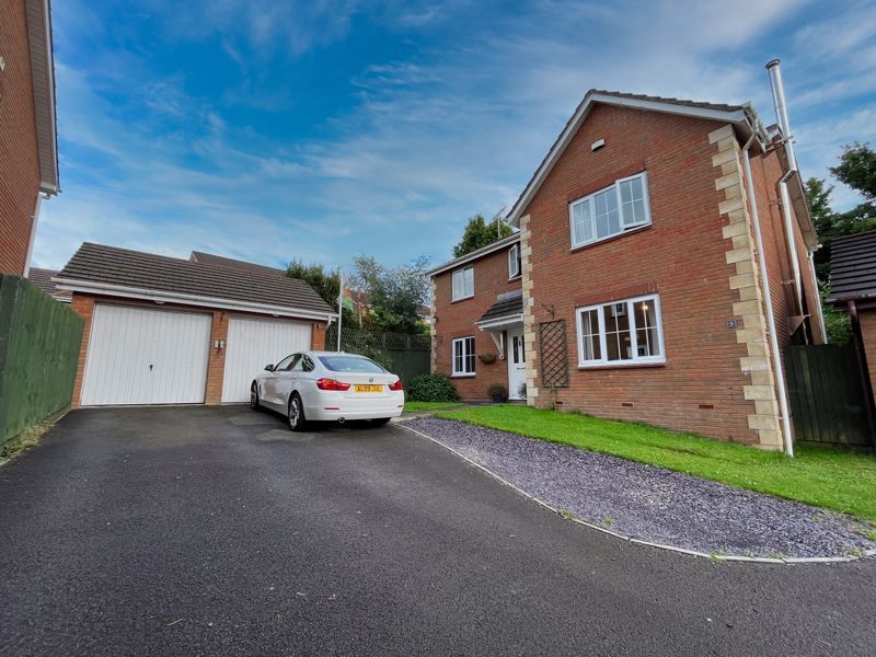4 bed detached house for sale in 9 Clos Castell Newydd, Bridgend CF31