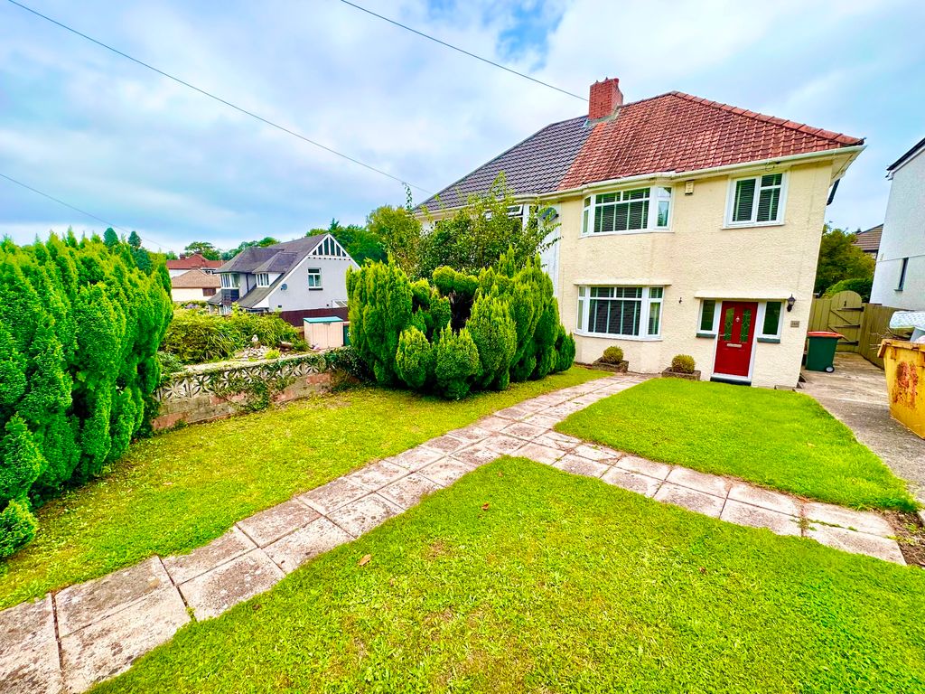 3 bed semidetached house to rent in Bassaleg Road, Newport NP20, £