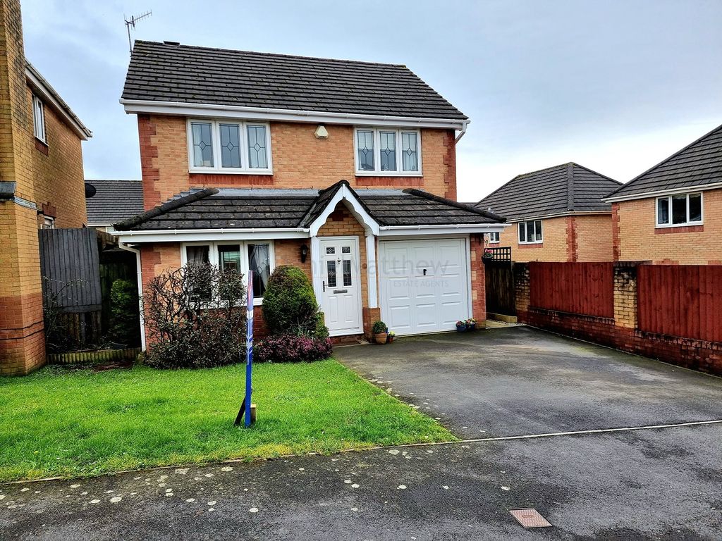 3 bed detached house for sale in Min Y Coed, Margam Village, Port