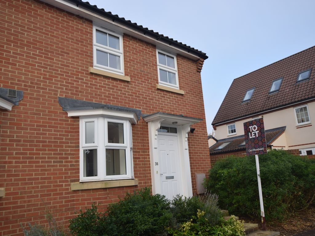 3 bed end terrace house to rent in Collett Road, Norton Fitzwarren
