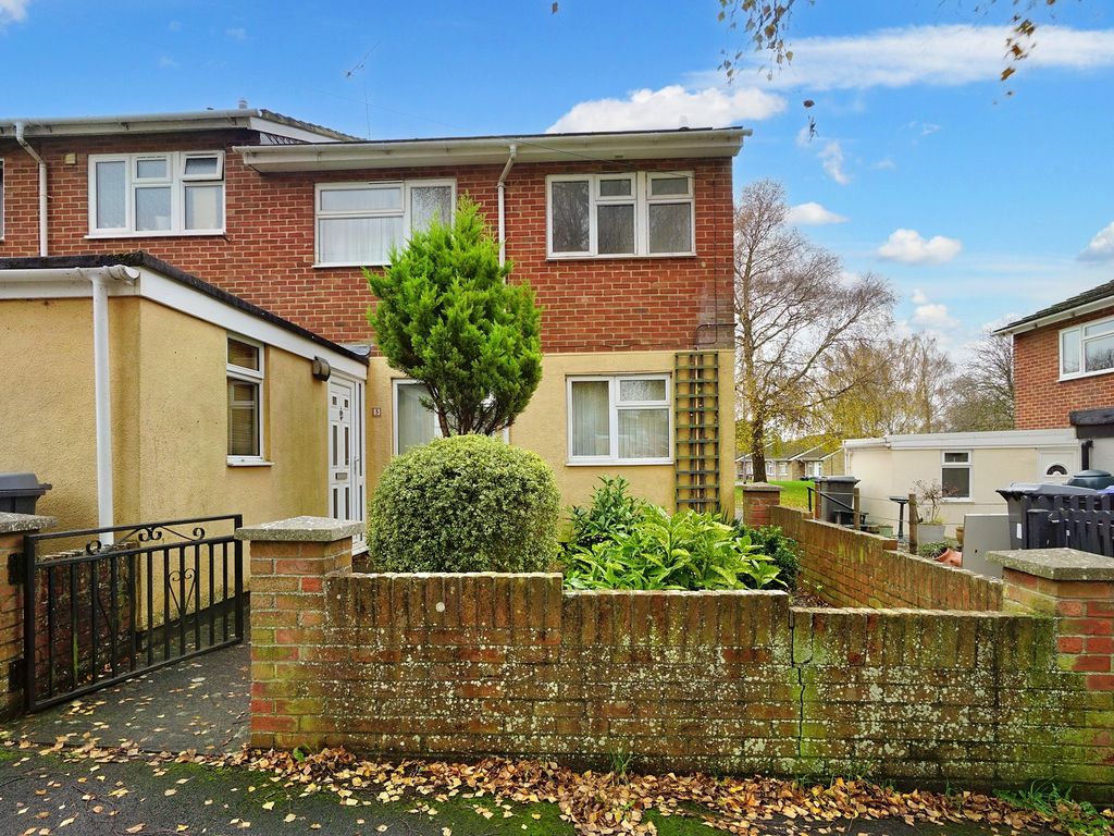 3 bed end terrace house for sale in Quantock Close, Warminster BA12, £