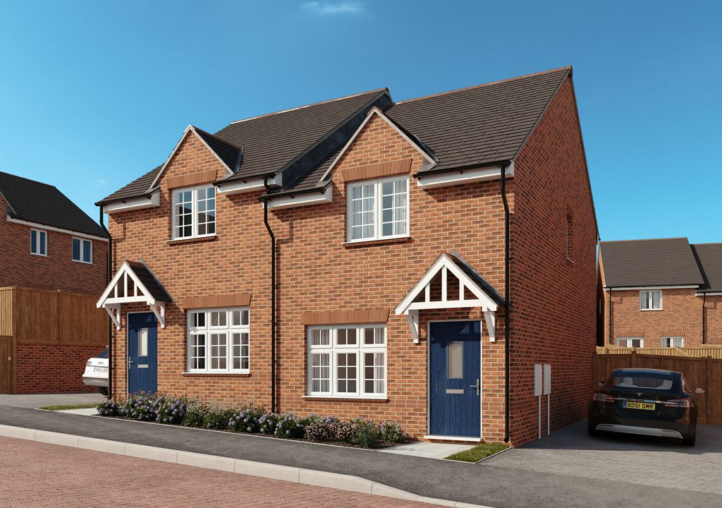 New home, 2 bed semidetached house for sale in Croespenmaen, Newport