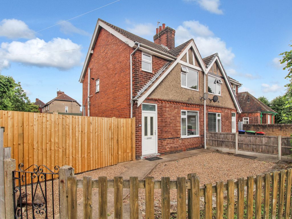 2 bed semidetached house for sale in Byron Street, Hucknall