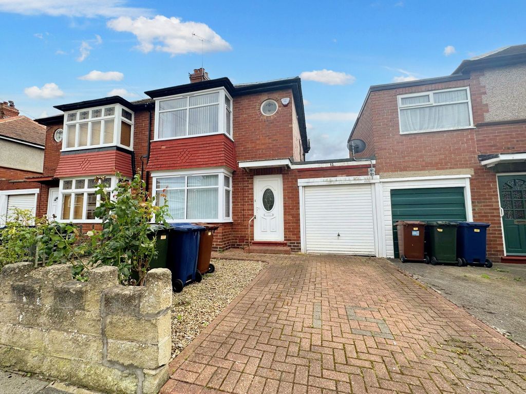 2 bed semidetached house for sale in Bowes Street, Gosforth, Newcastle
