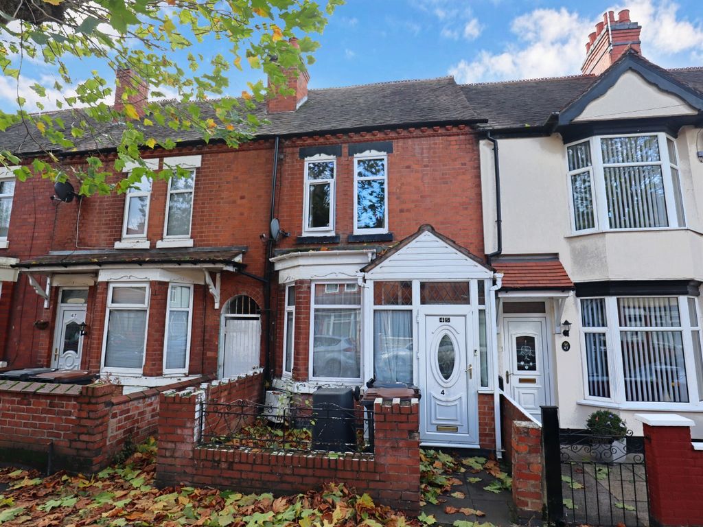 3 bed terraced house for sale in Bracebridge Street, Nuneaton