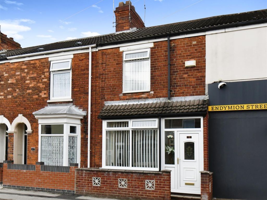 2 bed terraced house for sale in Endymion Street, Hull HU8, £75,000