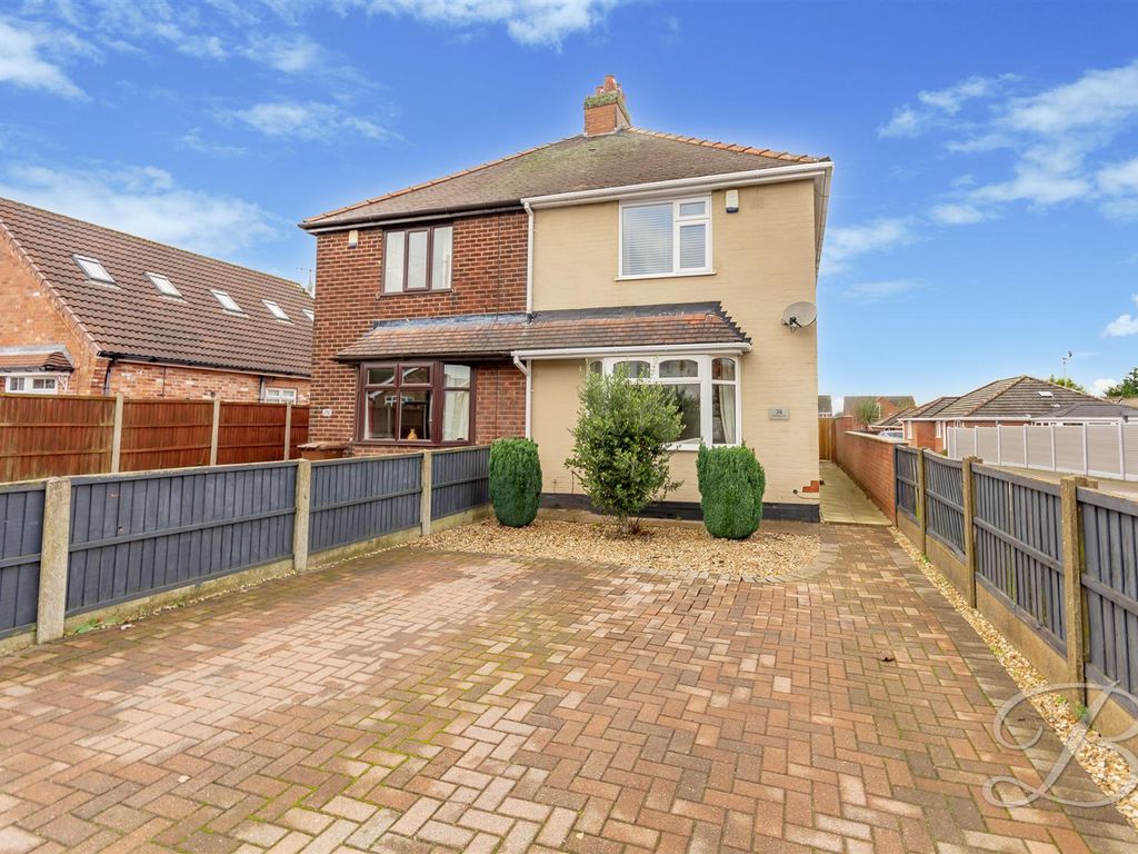 2 bed semidetached house for sale in Little Barn Lane, Mansfield NG18