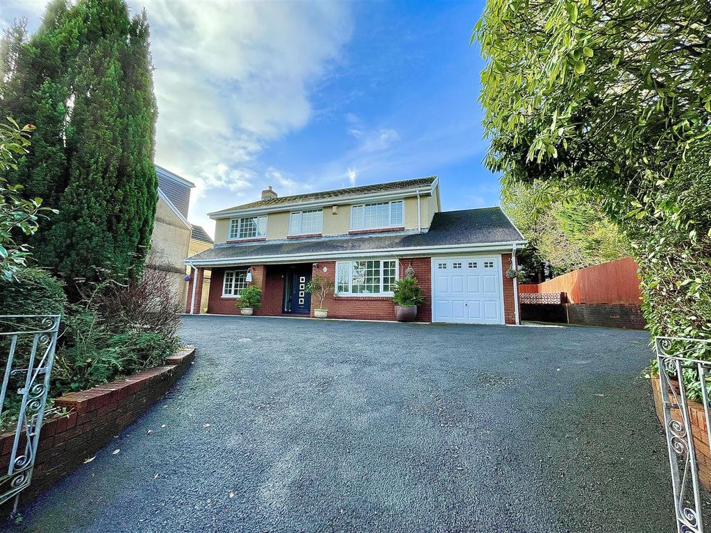4 bed detached house for sale in Llangyfelach Road, Tirdeunaw, Swansea
