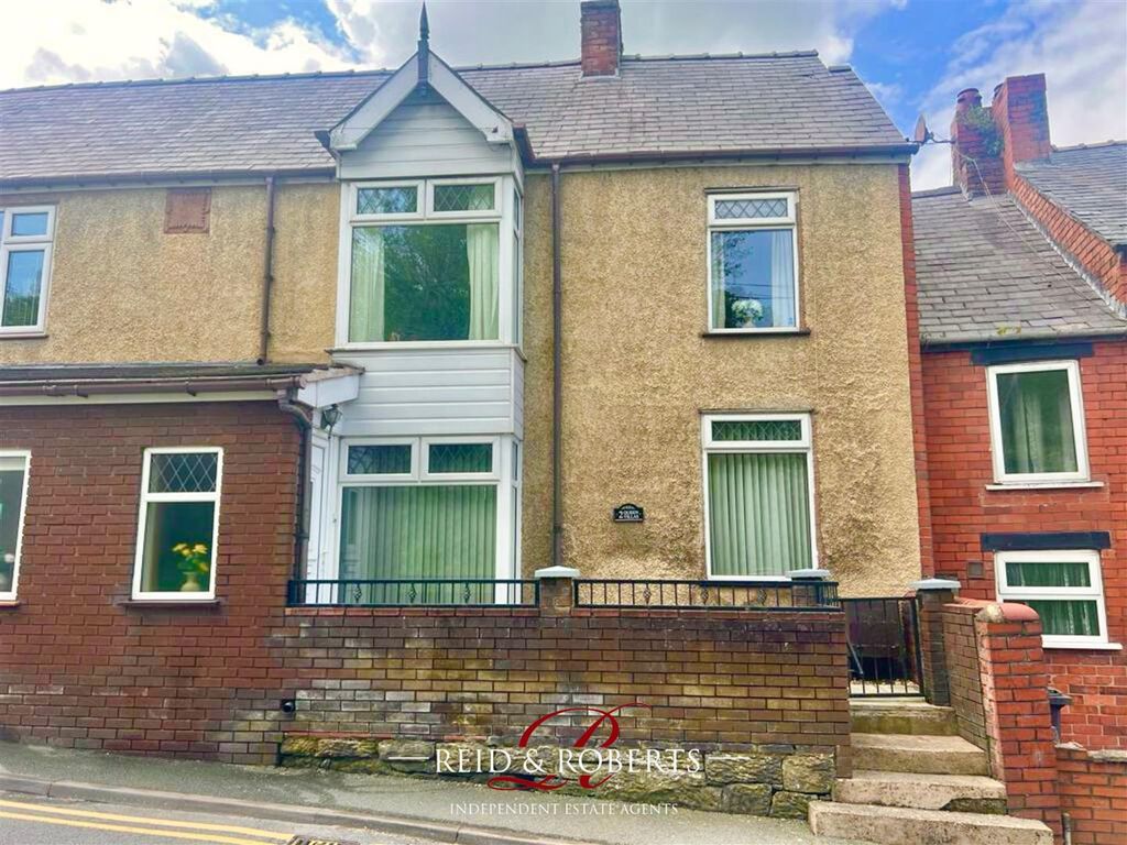 2 bed terraced house for sale in Queen Street, Cefn Mawr, Wrexham LL14