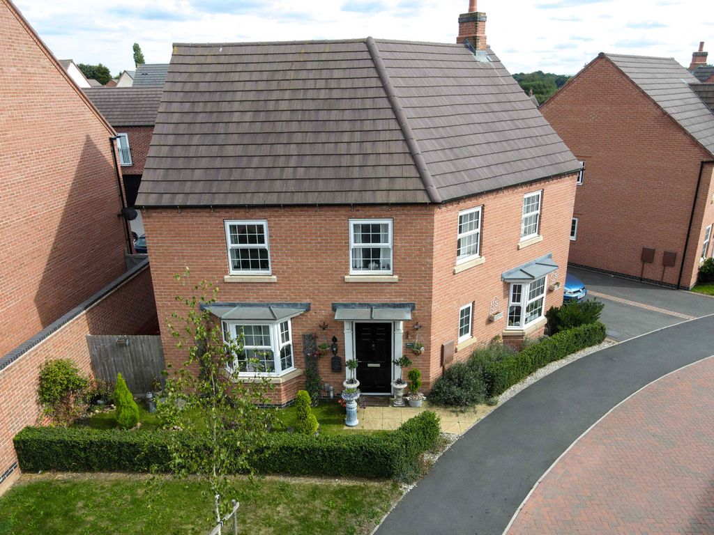 4 bed detached house for sale in John Starbuck Close, Coalville LE67