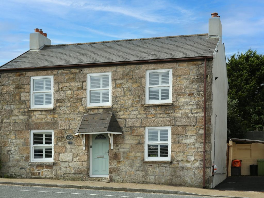 4 bed detached house for sale in Station Road, Pool, Redruth, Cornwall