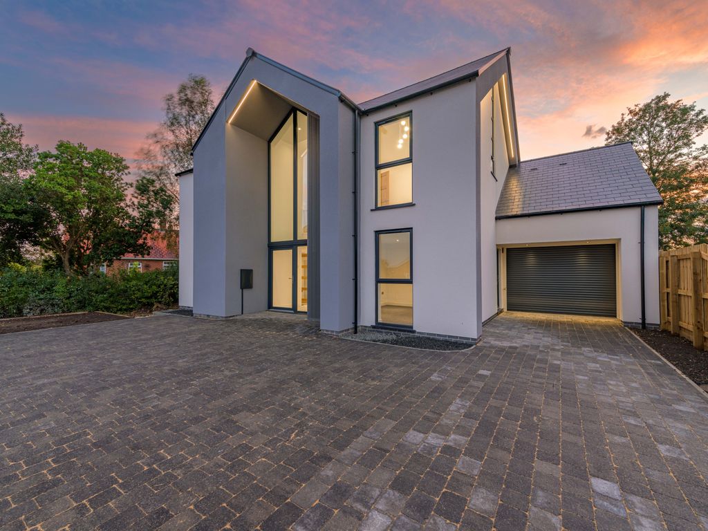 New home, 4 bed detached house for sale in Fen Road, Stickford PE22, £