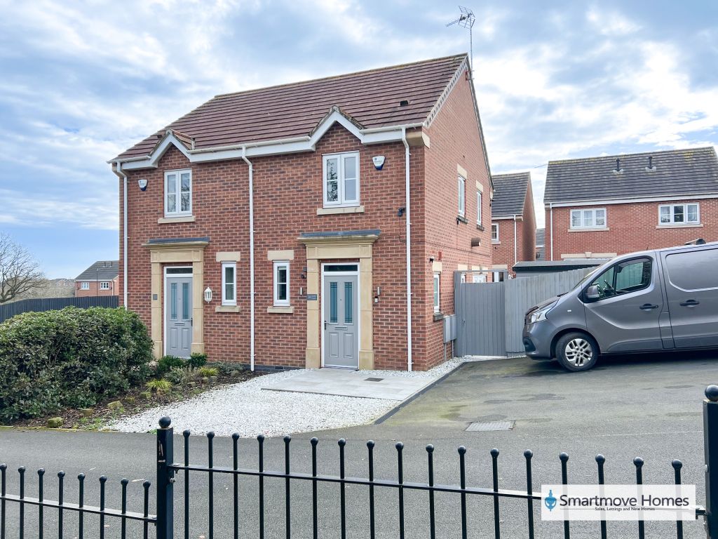 2 bed semidetached house for sale in Dalby Green Close, Waingroves