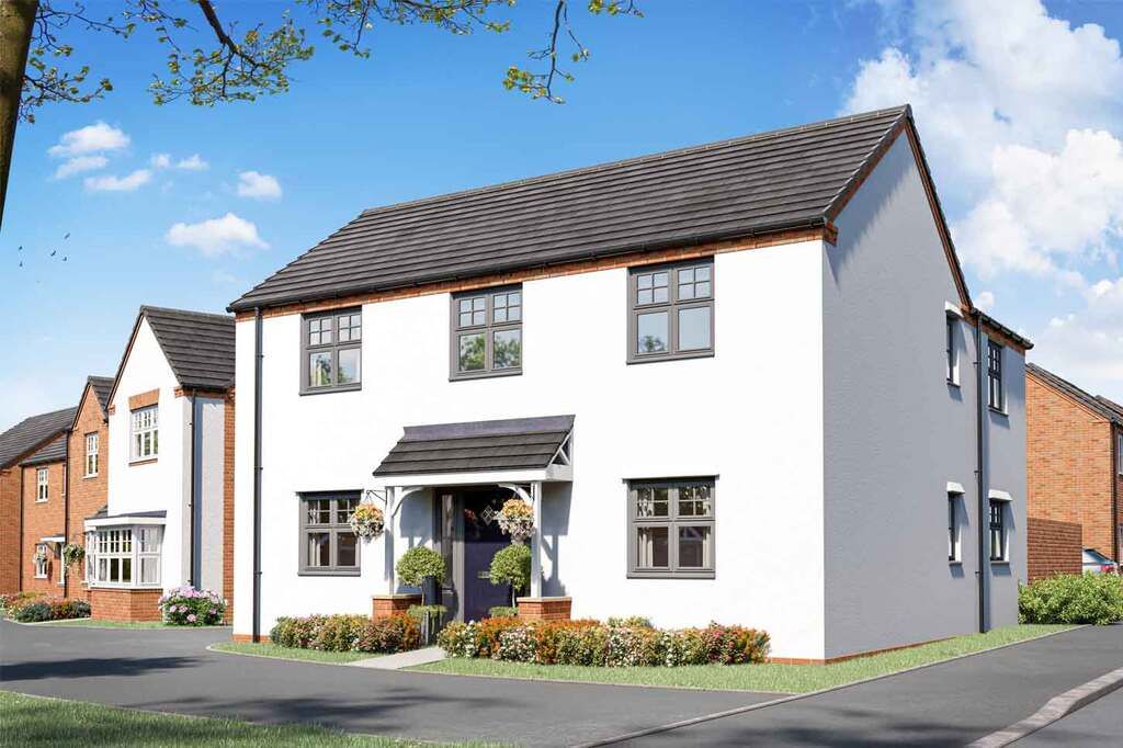 New home, 4 bed detached house for sale in "The Knightley" at