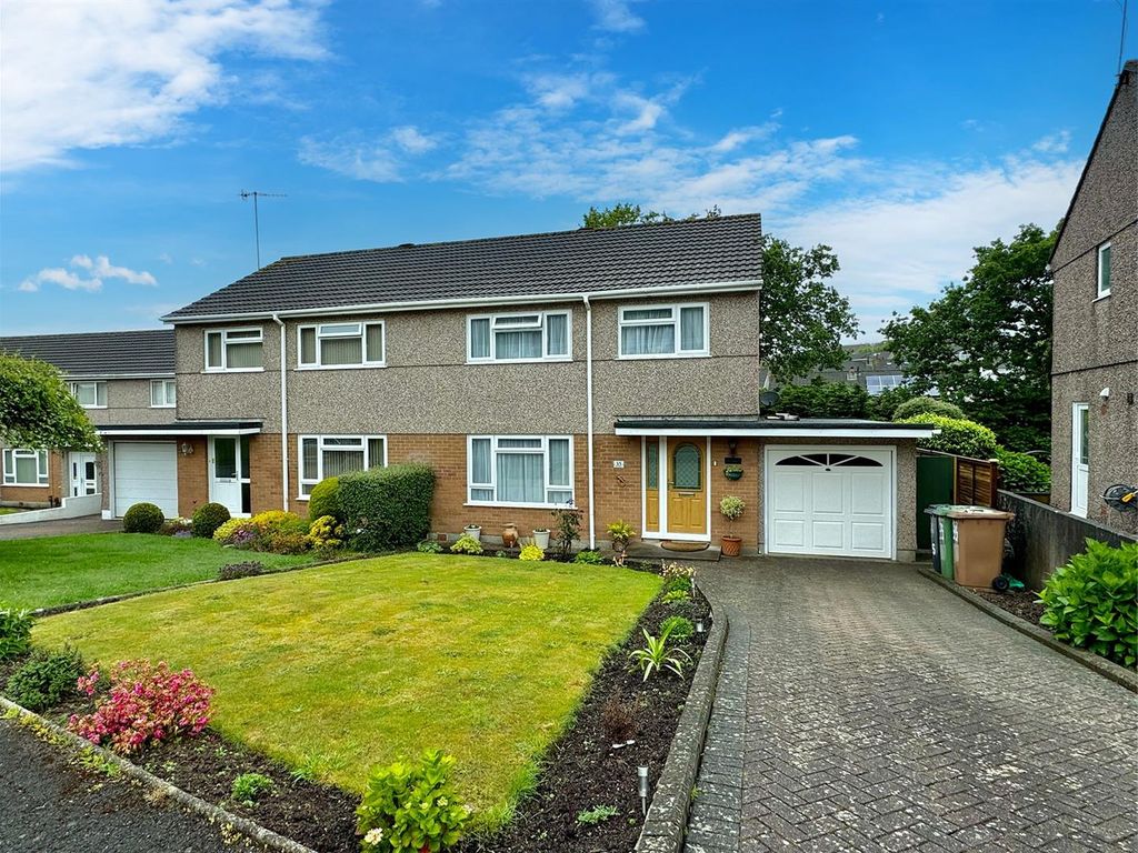 3 bed semidetached house for sale in Rosewood Close, Plymstock