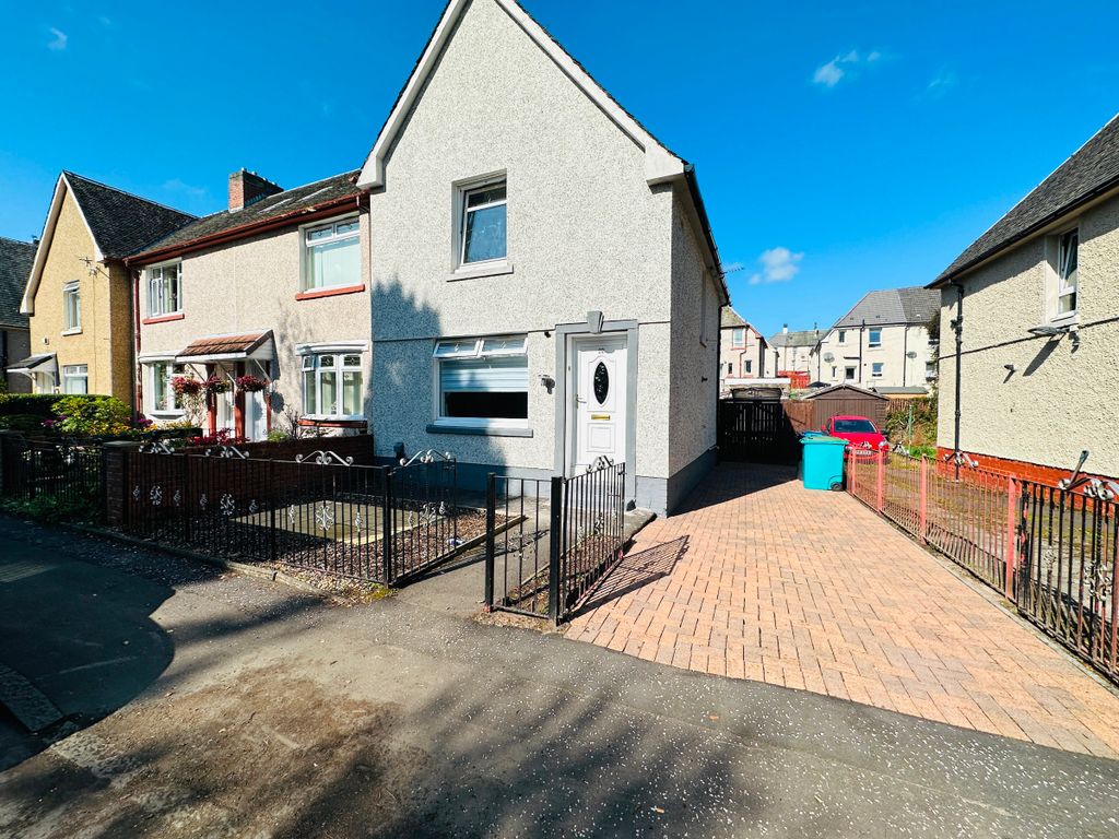 2 bed terraced house for sale in Station Road, Caldercruix, Airdrie ML6