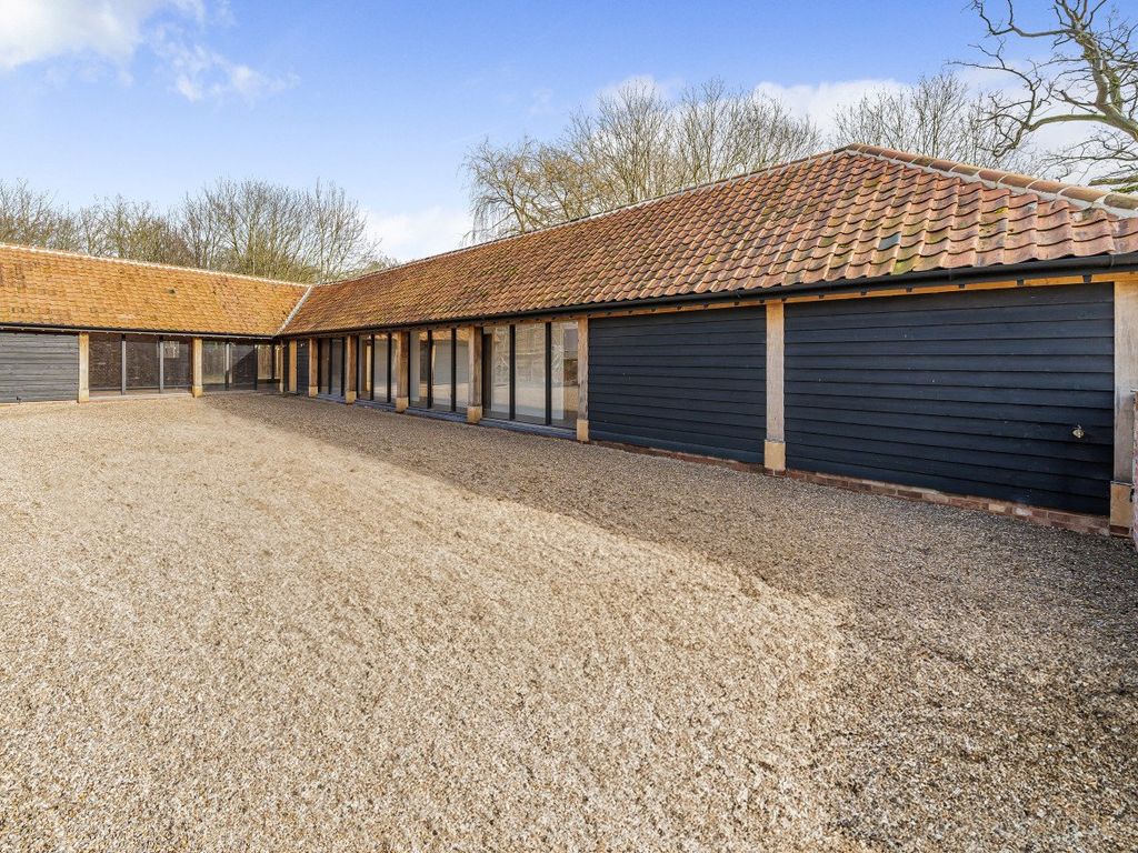 New home, 3 bed barn conversion for sale in Shrublands Barns, Attleborough Road, Old Buckenham