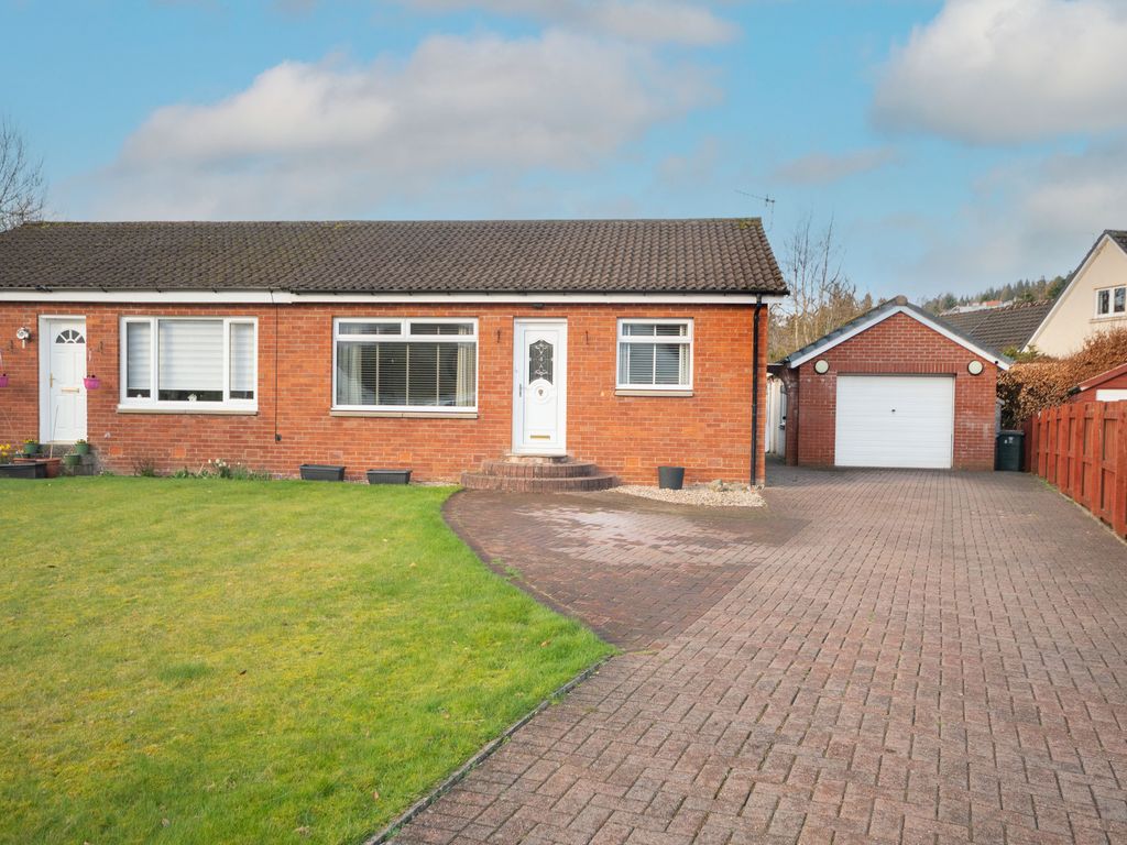 2 bed semidetached bungalow for sale in Angus Crescent, Crieff PH7, £